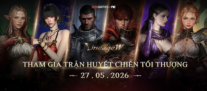 Lineage W mở tải game trước, tiến về ngày ra mắt với khí thế mạnh mẽ 5