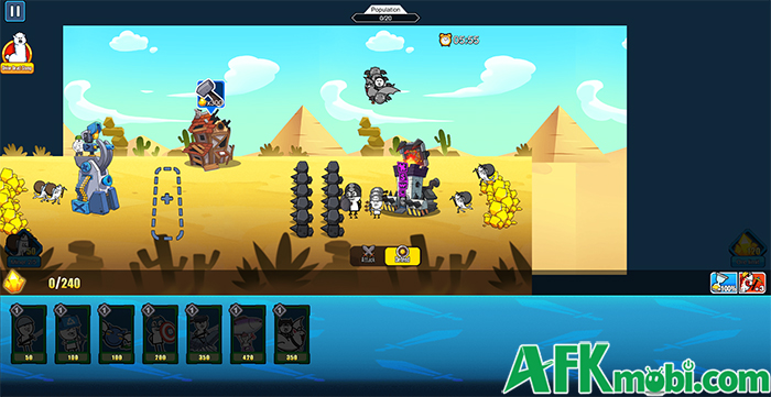 Meme Wars game chiến thuật thả lính với tạo hình các đơn vị theo chủ đề meme của Trung Quốc 1