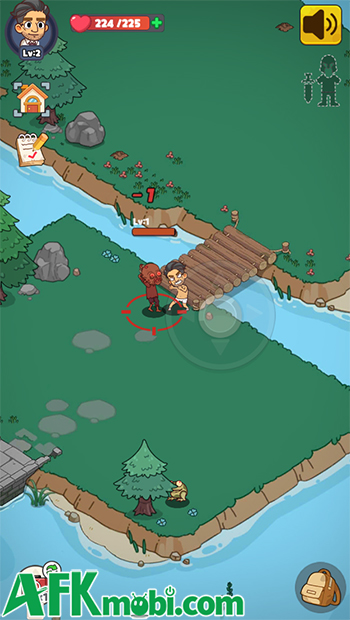 Sinh tồn đồng thời gầy dựng căn cứ trong thế giới hậu tận thế với Mini Survival Zombie Fight 3