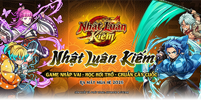 Nhật Luân Kiếm game MMORPG 2D lấy chủ đề Thanh Gươm Diệt Quỷ đến từ Dev Việt