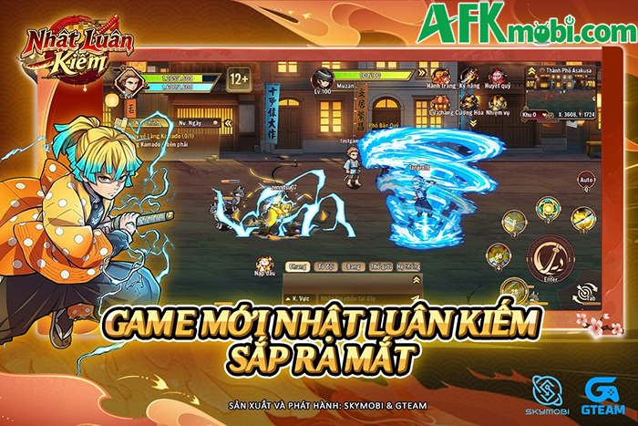 Nhật Luân Kiếm game MMORPG 2D lấy chủ đề Thanh Gươm Diệt Quỷ đến từ Dev Việt 0