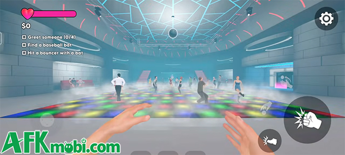 Tự do tiến hành quậy phá trong một hộp đêm tại tựa game NightClub Simulator 0