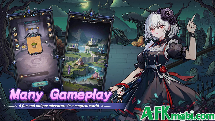 Pixel Witch Tower cho bạn dẫn dắt các nàng phù thủy phòng thủ trước những đợt quái vật 4