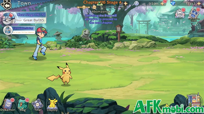 Pocket Monster: Fortress game đấu thú chiến thuật kết hợp idle lấy chủ đề Pokémon 1
