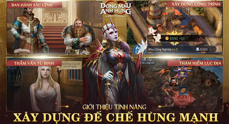 Bloodline: Dòng Máu Anh Hùng biến bạn trở thành một vị Lãnh Chúa thực thụ!