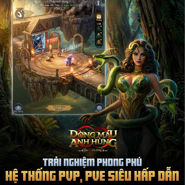 Bloodline: Dòng Máu Anh Hùng chính thức ra mắt với hàng tá sự kiện khủng được triển khai 1