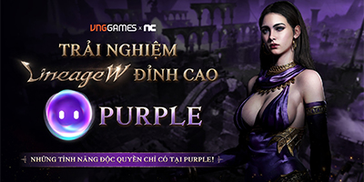 PURPLE sẽ giúp bạn thực hiện ước mơ thống trị Lineage W bằng công nghệ như thế nào?