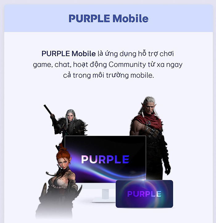 PURPLE sẽ giúp bạn thực hiện ước mơ thống trị Lineage W bằng công nghệ như thế nào? 2 PURPLE sẽ giúp bạn thực hiện ước mơ thống trị Lineage W bằng công nghệ như thế nào? 2