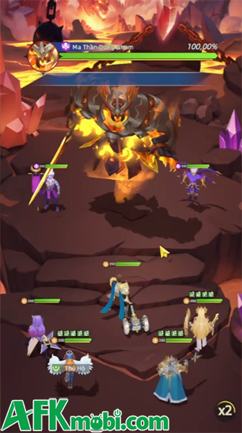 Trải nghiệm Thần Ma Arena game đấu tướng mang một phần chất fantasy của Warcraft 1