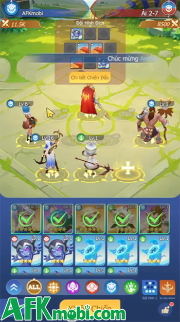 Trải nghiệm Thần Ma Arena game đấu tướng mang một phần chất fantasy của Warcraft 5