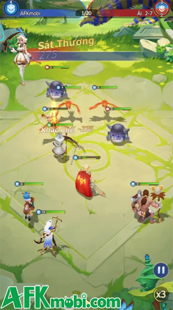 Trải nghiệm Thần Ma Arena game đấu tướng mang một phần chất fantasy của Warcraft 7