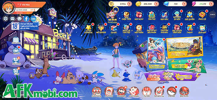 Thần Thú Origin - FunGames là một tựa game đấu thú chiến thuật hoành tráng chủ đề Pokémon 4