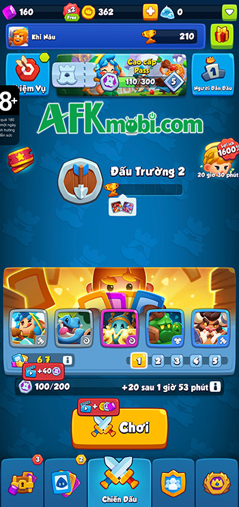 Trải nghiệm đấu trường may rủi đầy cân não trong game Thủ Thành Đại Chiến 9