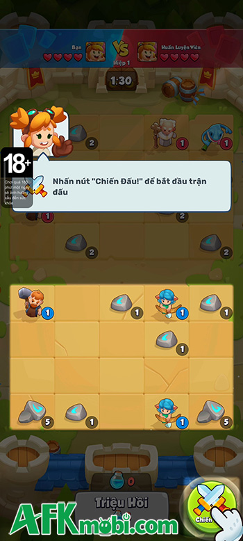 Trải nghiệm đấu trường may rủi đầy cân não trong game Thủ Thành Đại Chiến 1