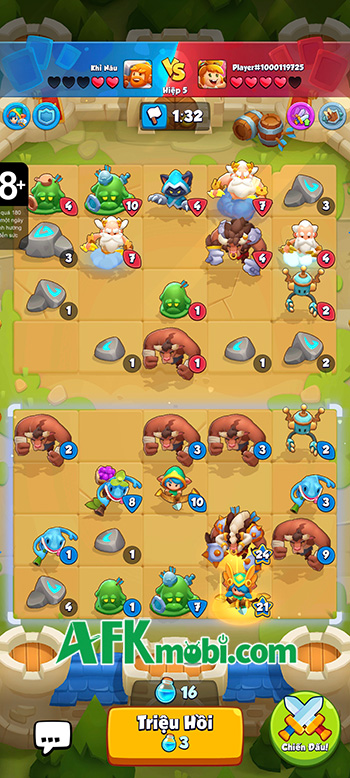 Trải nghiệm đấu trường may rủi đầy cân não trong game Thủ Thành Đại Chiến 5