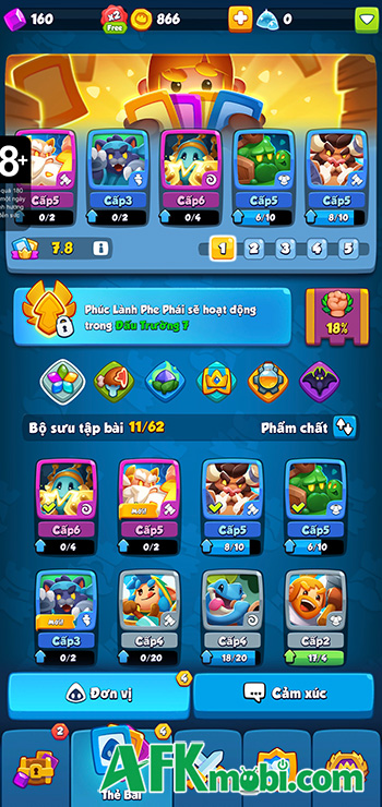 Trải nghiệm đấu trường may rủi đầy cân não trong game Thủ Thành Đại Chiến 8