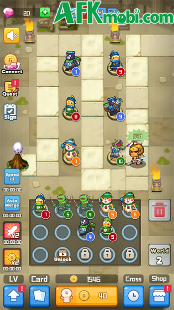 Rush Royale Tower Defense game phòng thủ nhàn rỗi cần người chơi bảo vệ một quả trứng 1