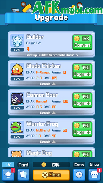 Rush Royale Tower Defense game phòng thủ nhàn rỗi cần người chơi bảo vệ một quả trứng 2