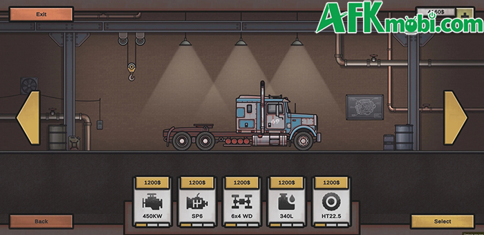 Lái xe giao hàng trong thế giới hậu tận thế tại game Rust Truck: Wasteland Delivery 6