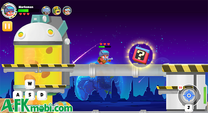 Sausage Man Shooting Adventure game hành động điều khiển người xúc xích chiến đấu 2