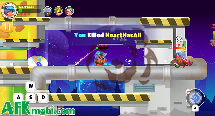 Sausage Man Shooting Adventure game hành động điều khiển người xúc xích chiến đấu 3