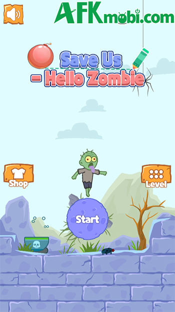 Vẽ để quả bom lăn nổ tanh bành xác sống trong game casual Save Us Hello Zombie 0 Vẽ để quả bom lăn nổ tanh bành xác sống trong game casual Save Us Hello Zombie 0