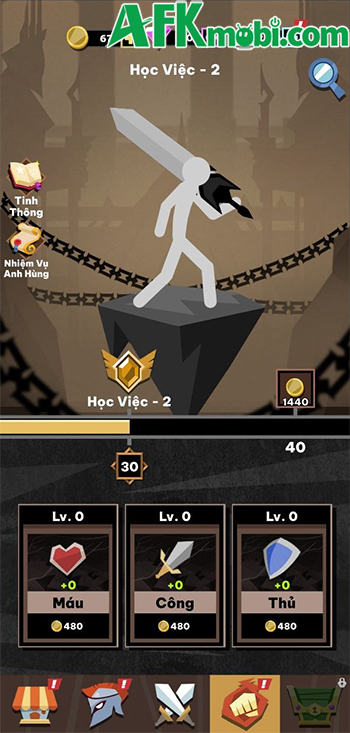 Stickman Survivor: Idle RPG với những cuộc chiến sinh tồn tự động của người que 4
