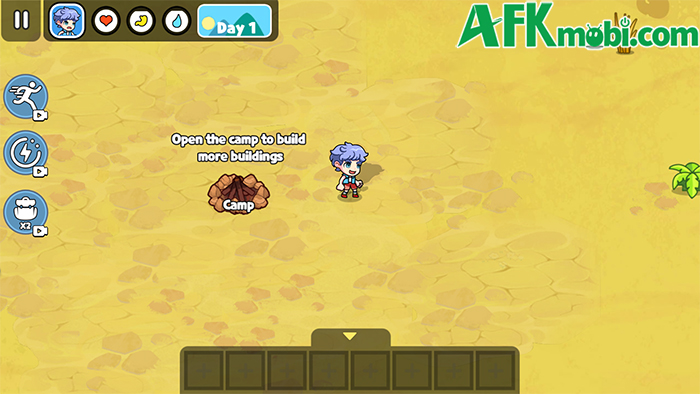 Sinh tồn đồng thời tìm cách thoát khỏi một hòn đảo hoang trong game Survival Island EVO 1