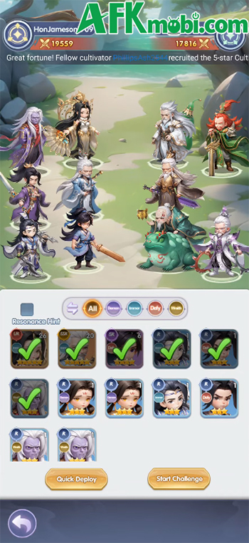 Tiên Nghịch Mobile game đấu tướng lấy chủ đề từ bộ Tiên Nghịch cập bến Việt Nam 1