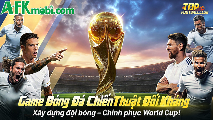 TOP Football Club game bóng đá chiến thuật kết hợp quản lý đội bóng cập bến Việt Nam 0