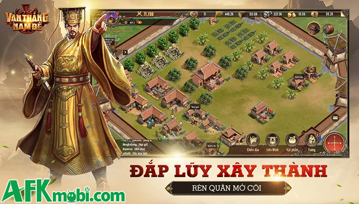 Game SLG dã sử Vạn Thắng Nam Đế ấn định ngày bắt đầu phiên bản thử nghiệm 0