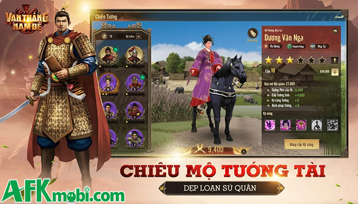 Game SLG dã sử Vạn Thắng Nam Đế ấn định ngày bắt đầu phiên bản thử nghiệm 1