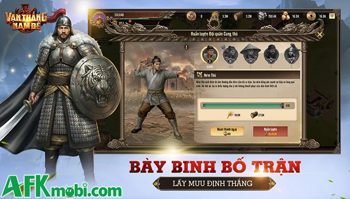 Game SLG dã sử Vạn Thắng Nam Đế ấn định ngày bắt đầu phiên bản thử nghiệm 2