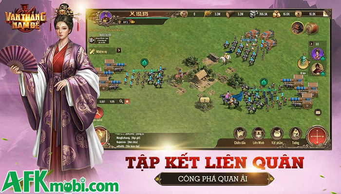Game SLG dã sử Vạn Thắng Nam Đế ấn định ngày bắt đầu phiên bản thử nghiệm 3
