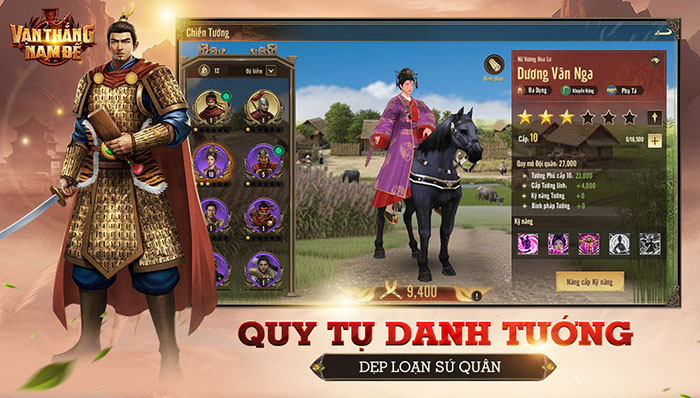 Vạn Thắng Nam Đế chính thức mở cửa phiên bản thử nghiệm 