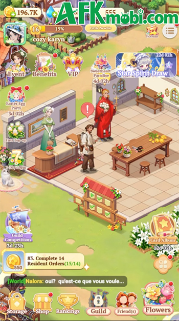 Vườn Hoa Hạnh Phúc - Gzone chính là tên gọi của game The Cozy Florist tại thị trường Việt Nam 0