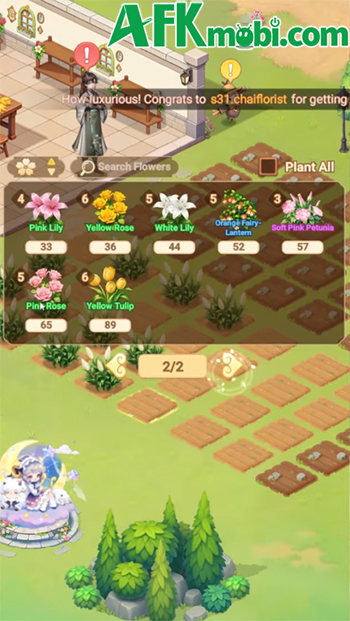 Vườn Hoa Hạnh Phúc - Gzone chính là tên gọi của game The Cozy Florist tại thị trường Việt Nam 1