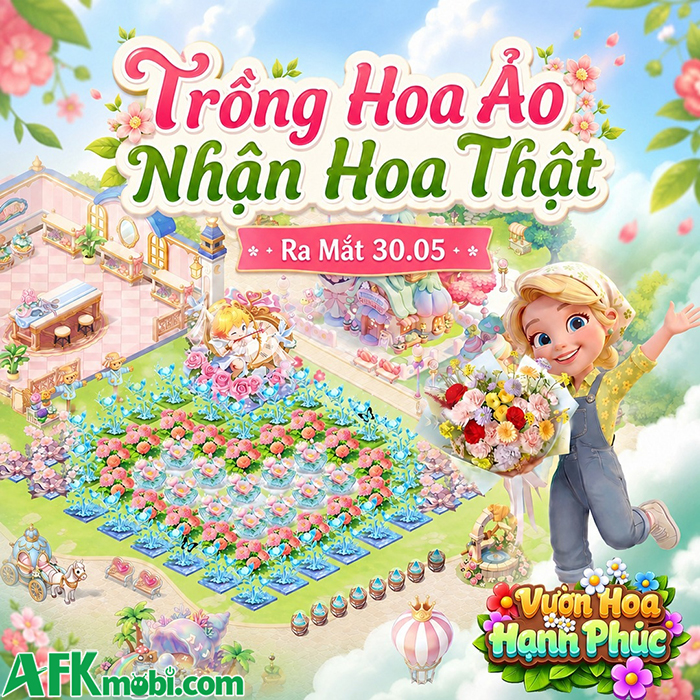 Vườn Hoa Hạnh Phúc - Gzone ấn định ngày ra mắt chính thức tại thị trường Việt Nam 2