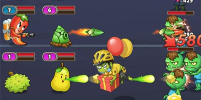 Hợp nhất đất để sử dụng bồi dưỡng các thực vật trong game phòng thủ War of the Plants