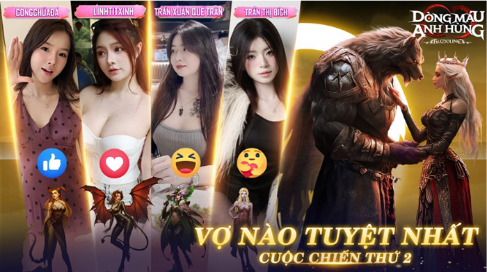 Dàn streamer đình đám tham gia “ghép đôi – sinh con” trong game Bloodline: Dòng Máu Anh Hùng gây bão mạng 6