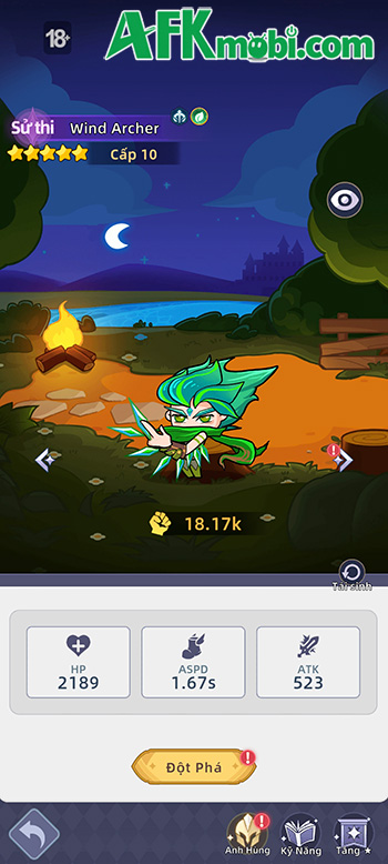Trải nghiệm Vận Mệnh Anh Hùng game thủ thành như đánh cược 3