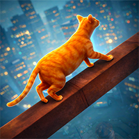 Going Up Cat Runner 3D