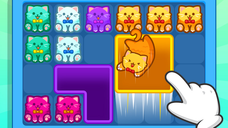 Meow Block: Color Collect