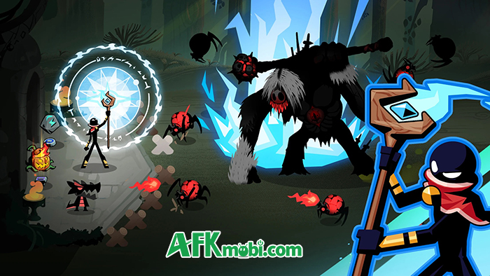 Stickman Defense: Survival TD thử thách khả năng phòng thủ của bạn trong cuộc chiến sinh tồn bất tận 0