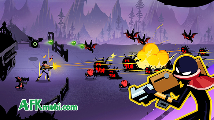 Stickman Defense: Survival TD thử thách khả năng phòng thủ của bạn trong cuộc chiến sinh tồn bất tận 1