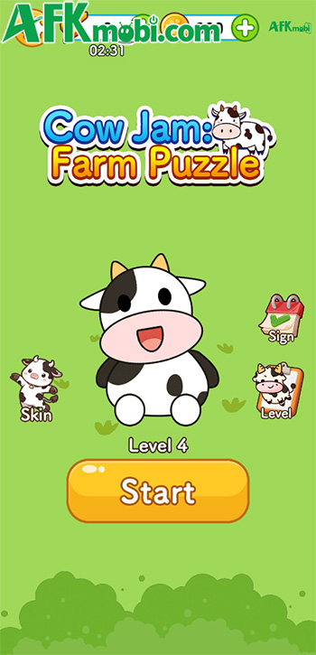 Cow Jam Farm Puzzle đưa game thủ giải quyết những vụ tắc đường của những chú bò sữa 0