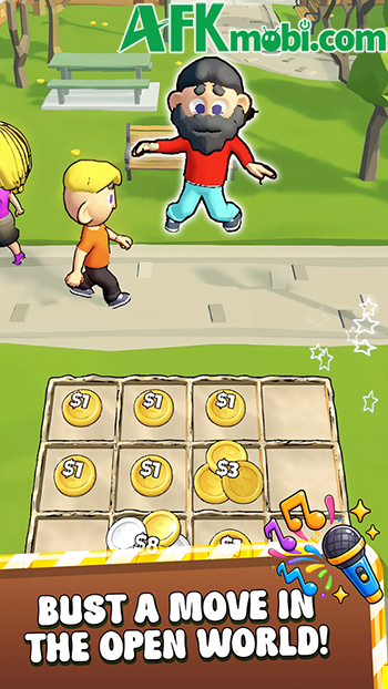 Street Life 2: Merge Tap Idle game clicker kết hợp yếu tố hợp nhất để gầy dựng sự nghiệp 0