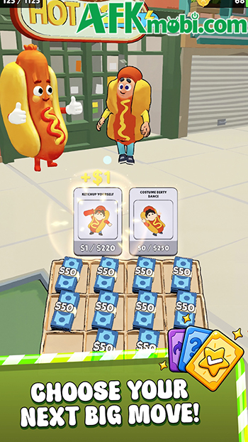 Street Life 2: Merge Tap Idle game clicker kết hợp yếu tố hợp nhất để gầy dựng sự nghiệp 4