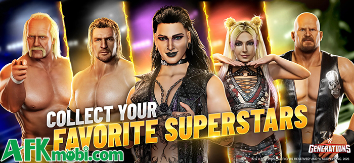 Xây dựng đội hình đô vật thuộc nhiều thế hệ WWE khác nhau tại WWE Generations: Eras Collide 1