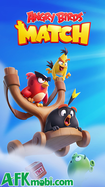 Angry Birds Match game giải đố match-3 lấy chủ đề từ thương hiệu Angry Birds nổi tiếng 0